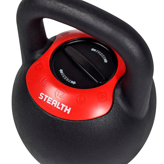 16kg Red Stealth 16 Adjustable Kettlebell