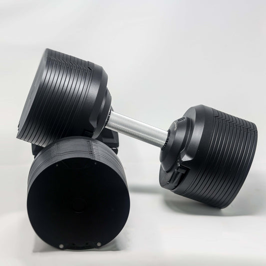 41.5kg Stealth Black Edition Adjustable Dumbbells (Pair)
